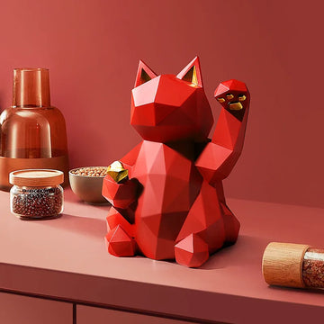 Resin Cat Statues for Home Decorations Animal Figurine European Creative Graffiti Gift Decorative Home Decor Sculpture