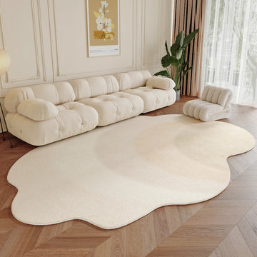 VIKAMA Irregular Pattern Carpet For Living Room, Luxurious Sofa Rug For Bedroom, Bedside Carpet For Bedroom, Home Decoration