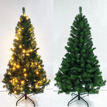 90-180cm Encrypted PVC with LED Lights Christmas tree for Christmas Home Decoration and house Ornaments