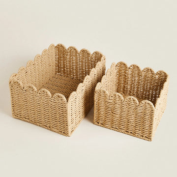 Organizing Storage Basket Serving Basket Lightweight Storage Organizer Clothes Hamper for Clothes Fruits Snacks Drinks Kitchen