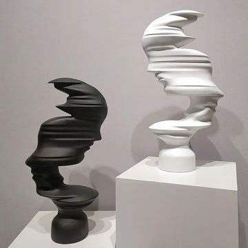 Modern Abstract Human Character Resin Sculpture Accessories Art Home Room Statue Decoration Items Cafe Office Figurine Ornaments