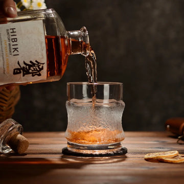 Japanese Style Multi-Purpose Elegant Drinking Cups,Whiskey Glasses with Creative Unique Glassware for Whisky, Beer, Tea & Coffe