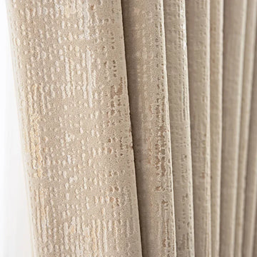 The New Simple Curtains for Living Dining Room Bedroom and Modern Beige Bronzing Flannel Thickened Shading Velvet Light Luxury