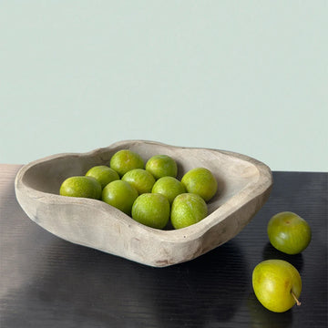 Solid Wood Fruit Plate Retro Old Dried Fruit Plate Bed and Breakfast Dining Table Premium Tray Decorative Ornament Jewelry Dish