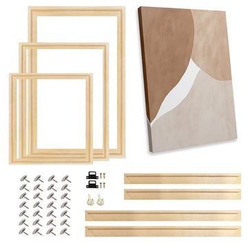 40x80 50x100 Natural Wooden Picture Frame For Wall Canvas Frame Diamond Painting Frame Picture Poster Wall Frame Home Decor
