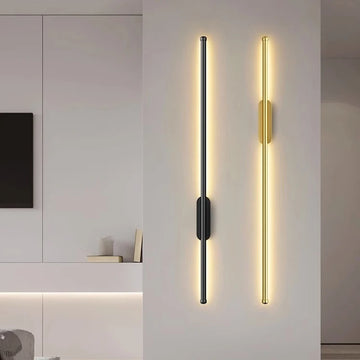 Modern Simple LED Wall Lamp Long Bar Home Decor Living Room Bedroom Minimalist Wall Light Bedside Background Interior Lighting