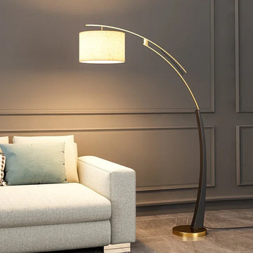 SEAN Nordic Fishing Floor Lamp Modern Family Living Room Beside The Sofa LED Decorative Creative Standing Light
