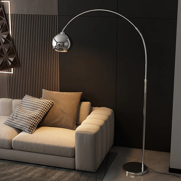 Nordic Luxury Adjustable Fishing Floor Lamp Living Room Simple Modern Bedroom Sofa Side Standing Lamp Bedside Lamp LED Lighting