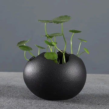7x9cm Broken Eggshells Shapes Ceramic Flowerpot Simple Succulent Plant Container Green Planter Small Bonsai Pots Home Decoration