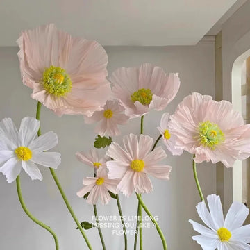 185cm Large Artificial Flowers Wedding Road Lead Flowers Window Garden Decoration Accessories Home Decor Mariage Party Supplies