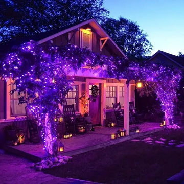 1PC10M100LED Halloween USB copper wire light string suitable for outdoor rope lights, gardens, parties decorations