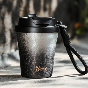 280ml Double Wall Ceramic Lined Stainless Steel Travel Mug – Portable Insulated Coffee Cup | NaturalBuiltHome