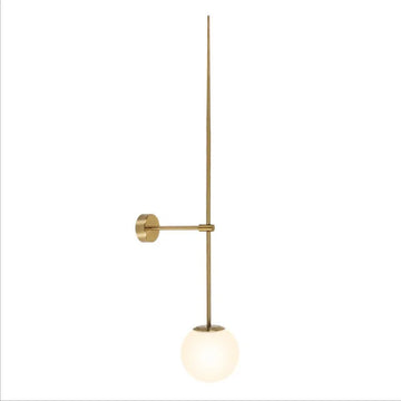 Modern Wall Lights Glass Ball Led Nordic Indoor Lighting Fixturte Living Dining Bedroom Bedside Decor Sconces Creative Line Lamp