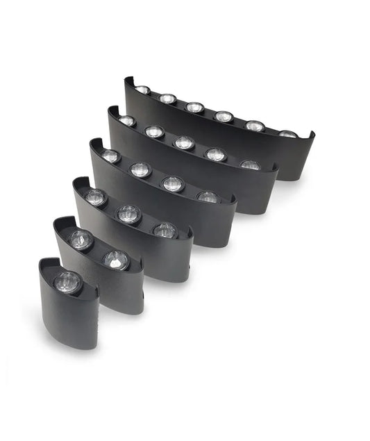 LED Wall Lamp Outdoor Waterproof IP65 Yard Wall Light 2W 4W 6W 8W 12W Garden Lights Aluminum Bedroom Living Room Stairs Lighting