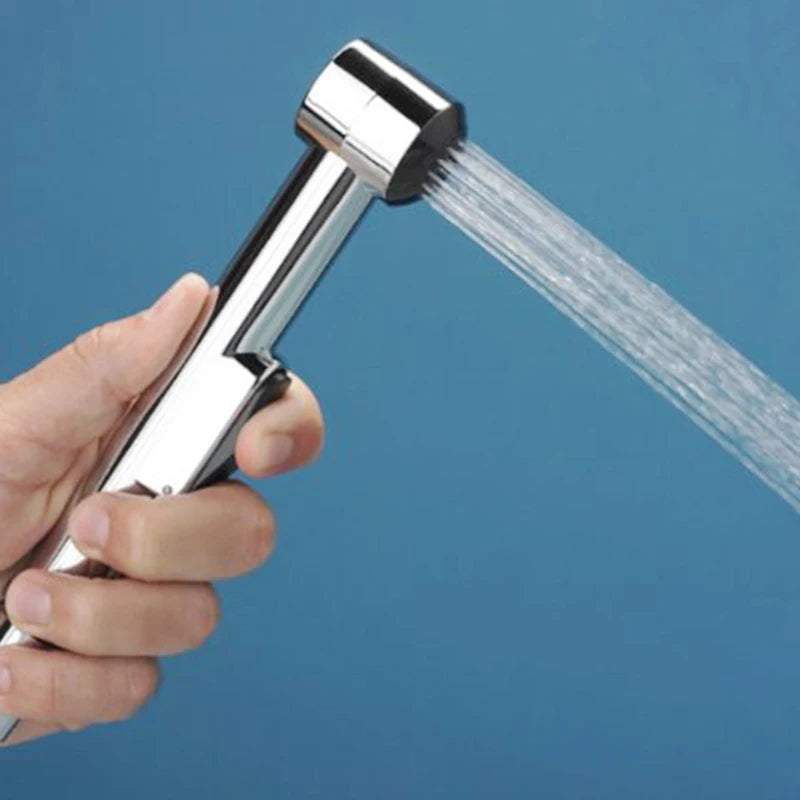WETIPS Handheld Bidet Sprayer Shattaf High Pressure Cleaning Bathroom Bidet Faucet Shower Spray Hygienic Shower Toilet Sprayer