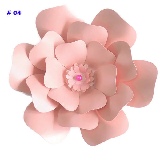 Paper Flowers Wall Décor Roses Wedding Decoration Flower Large Wall Art Home Crafts Nursery Flowers Birthday Backdrop Rose DIY