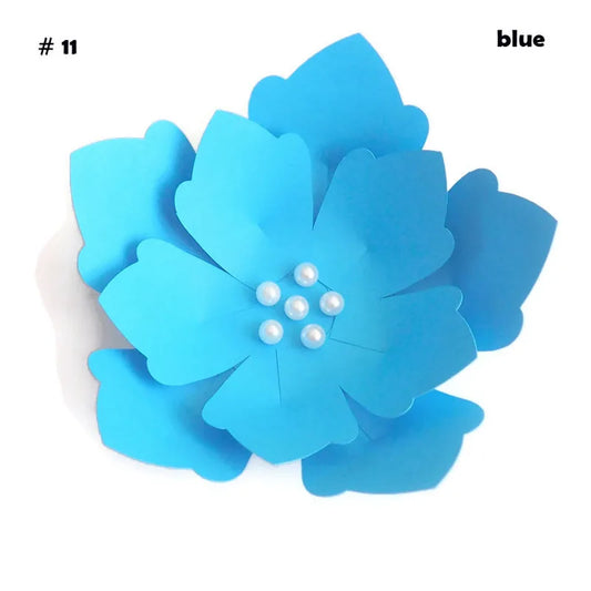 5 Minute Easy DIY Paper Flowers For Wedding Backdrops Decorations Paper Crafts Nursery Room Deco Baby Shower Video Tutorial