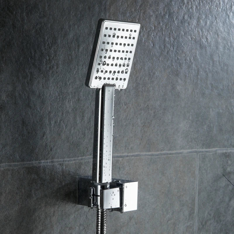 BECOLA Chrome bathroom faucet accessories shower head fashion plastic hand shower