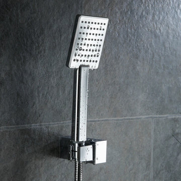 BECOLA Chrome bathroom faucet accessories shower head fashion plastic hand shower