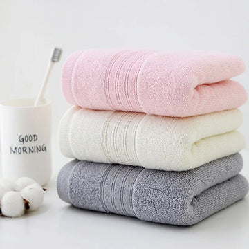 Luxury 100% Cotton Bath Towel – Soft, Absorbent & Quick-Drying Premium Bathroom Essential | Naturalbuilthome