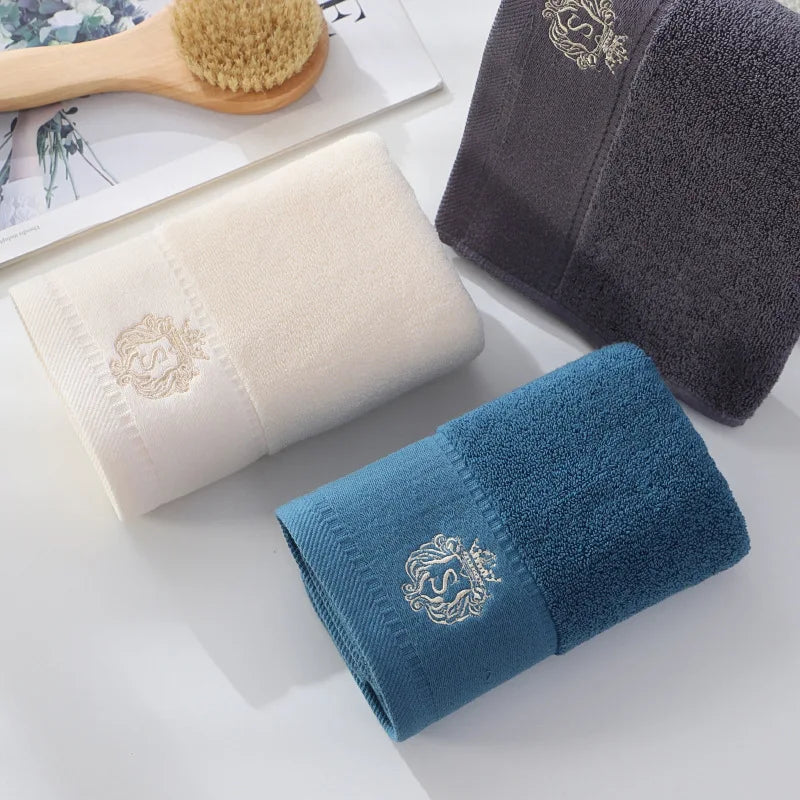 Luxury Cream Cotton Towel Set – 1/5/10 Pieces Soft, Absorbent & Elegant Bathroom Towels | NaturalBuiltHome
