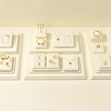 Luxury Leather Jewelry Display Set – High-End Organizer for Rings, Necklaces, Earrings & Bracelets | Naturalbuilthome