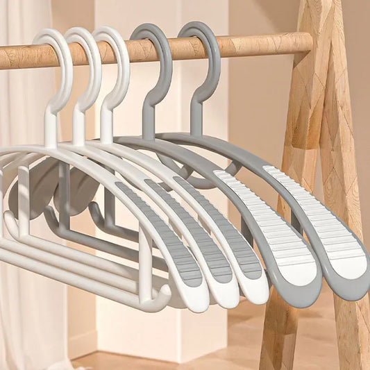 Household Non-slip Hanger, Thick And Wide Shoulder Plastic Drying Rack, Used To Hang Clothes Wholesalers Amagi