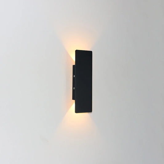 LED Wall lamp Rectangular Bedroom Bedside Wall Lights Modern Minimalist Indoor Lighting Living room Decoration Aluminum