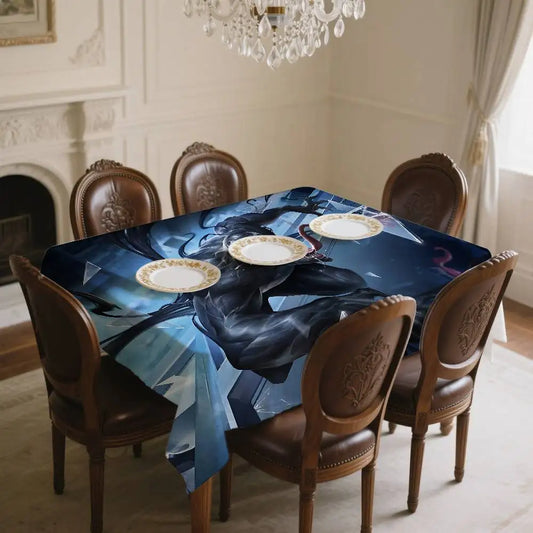 V-VenomS Table Cloth Party Tablecloth Colorful Birthday Tablecloth Blue Sky Rose Gold Tablecloth Beach Pool Birthday