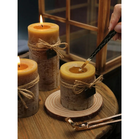 Aromatherapy Candle European Classic Retro Aroma Candle Incense Decorative Ornament Candle Smoke free Aroma Candle