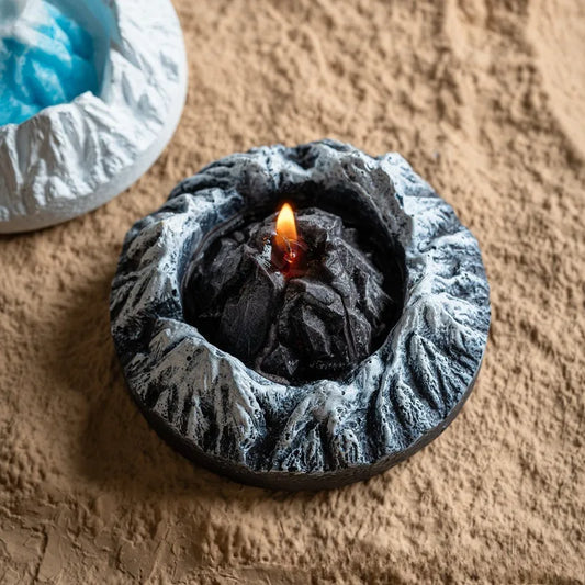 Creative Volcanic Iceberg Scented Candle Indoor Home Furnishings High-end Fragrance Souvenirs