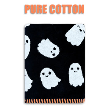 Halloween Ghost 100%Cotton Thicked Bath Towel Yarn-dyed Jacquard Towels Soft Long staple cotton Beach Towels Bathroom Towel