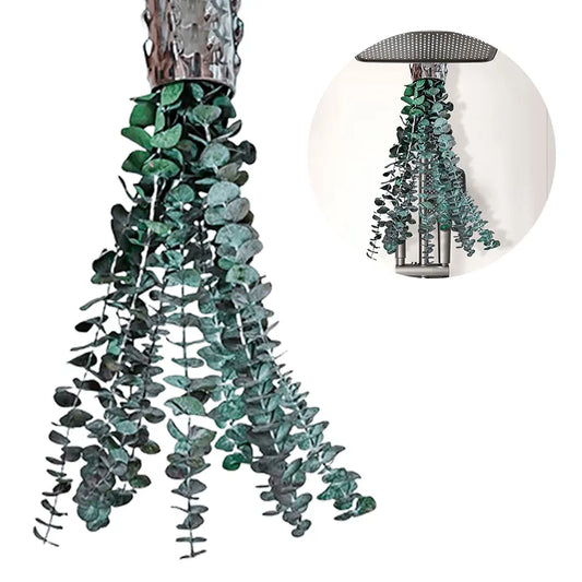 10 PCS Preserved Dried Eucalyptus Branches Decorative Preserved Eucalyptus Stems Shower Plant Relieve Stress Home Bathroom Decor