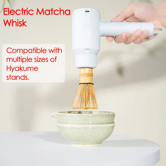 Electric Matcha Whisk Device Rechargeable Quickly Whisking Matcha Blender Tool for Home Beverage Shop DIY Tea-Making Tools