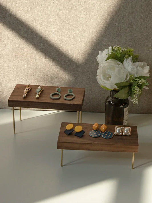 Wooden Jewelry Organizer Stand – Necklace, Bracelet & Earring Holder, Minimalist Display Box | Naturalbuilthome