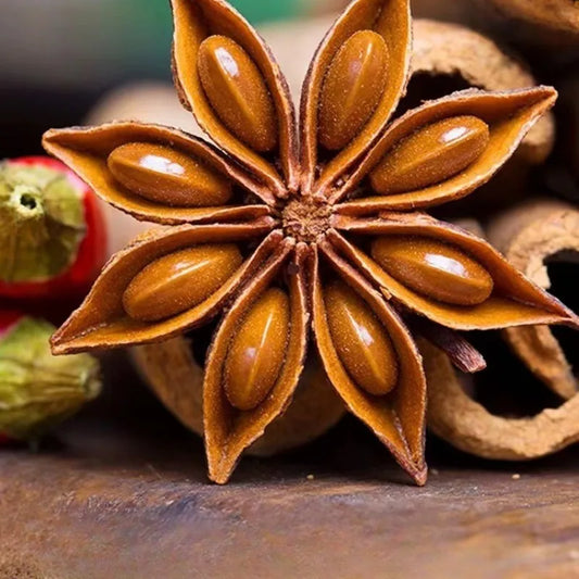 Top Natural Star Anise Dried Flower Kitchen Seasoning Spice Supply Soap Wedding Candle Material Homemade Fragrance Outdoor Decor