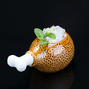 365ml Drumstick Ceramic Cocktail Glass TIKI Mug Hawaiian Bar Party Wineglass Fancy Ice Cream Container Smoothie Cup Dropshipping
