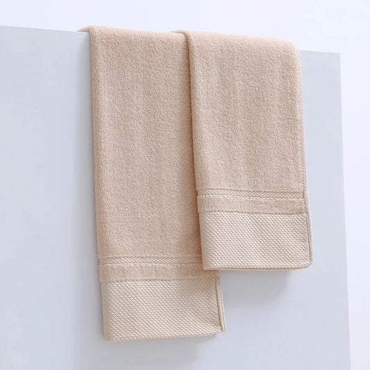 100% Cotton Bath Towel Set – Soft Absorbent Towels for Face & Bathroom | Quick-Dry, Machine Washable | NaturalBuiltHome