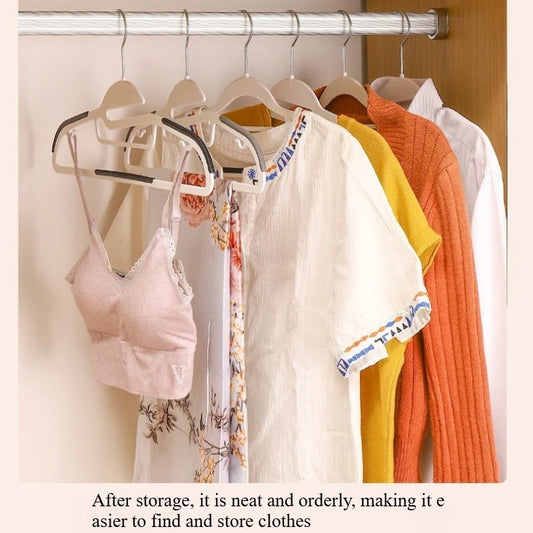 10Pcs Quality Household Drying Rack Non-slip Clothes Support Wet and Dry Dual Purpose Clothes Hanging Plastic Clothesline Brace