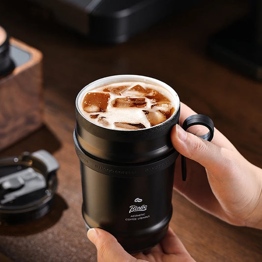 Ceramic Lined Insulated Coffee Cup – Portable Stainless Steel Travel Mug with Lid | NaturalBuiltHome