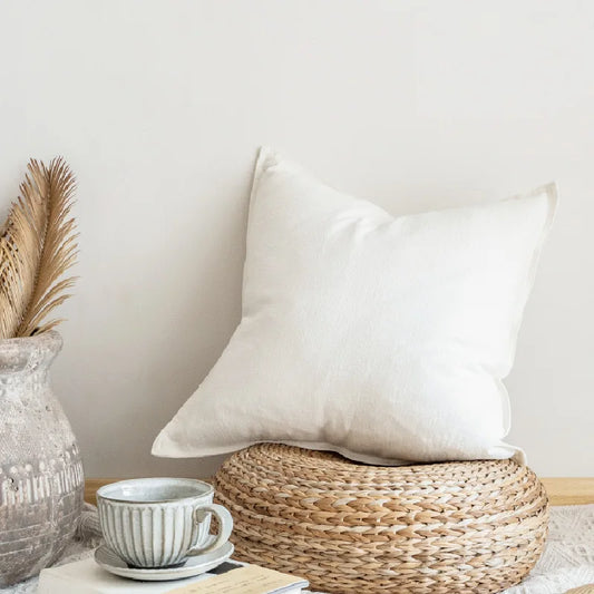 Thicken Cotton Linen Sofa Cushion Cover Decoration Throw Pillow Cover Waist Pillowcase Pillows for Sofa Bed Chair Couch Decor