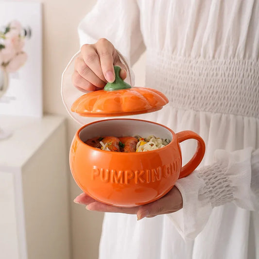 Halloween Mugs Pumpkin Tea Ceramic Coffee Cup Creative Breakfast Afternoon Household Drinking Office Home 350ml 500ml 850ml