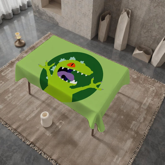 Dinosaur R-Rugrats Cartoon Reptar Table Cloth Indoor Outdoor Waterproof Decoration Rectangular Picnic Tablecloth