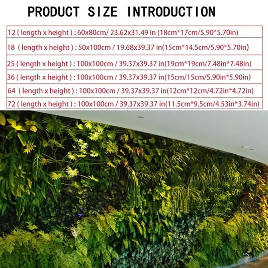NEW Wall Hanging Pockets Planting Bags Flower Pot Home Garden Grow Bag Garden Planter Vertical Plant Pot Home Decor Flowerpot