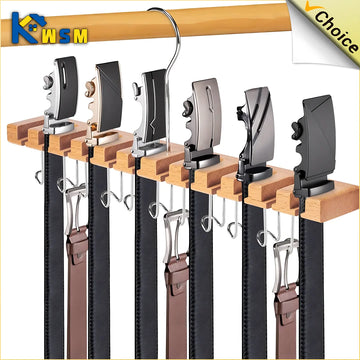 Tie Belt Hanger Wardrobe Belt Rotating Organizer Rack Multifuctional Scarf Hanger Home Closet Storage Holder Accessories