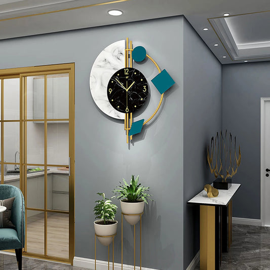 Modern Wall Clock Lower Noise  Wall Clock for Living Room Home Decor Decorative Wall Clock