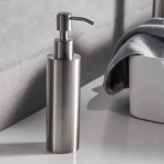Liquid Soap Dispenser Bottle Gel Bottle 304 Stainless Steel Lotion Pump Hand Soap Kitchen Bathroom Dispenser 250ml/350ml/550ml