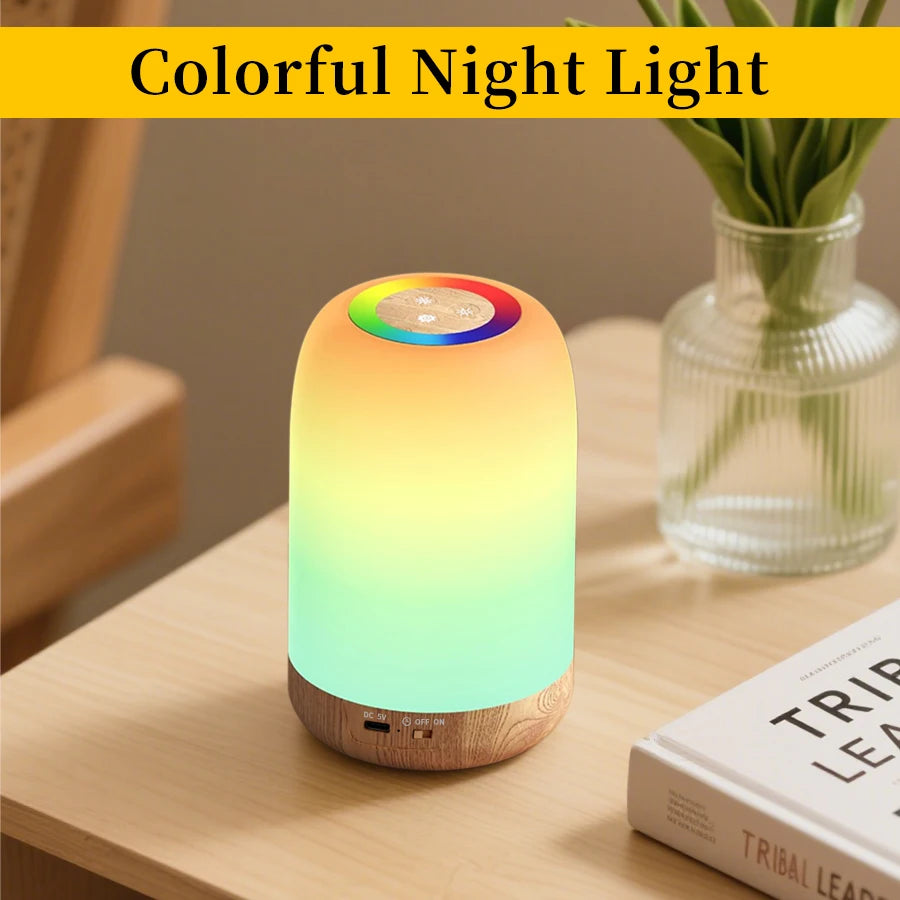 LED Table Lamp Touch Dimmable Bedside Lamp RGB Dreamcolor Kids Gift Light Rechargeable Bedroom Living Room Decor Night Light
