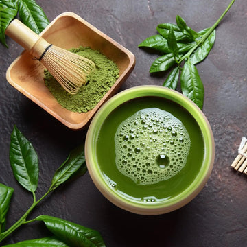 Matcha Whisk Set Bamboo Tranditional Tea Japanese Matcha Brushing Tool Multifunction Handmade Starter Kit Utensil For Ceremonial