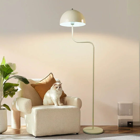 Designer Bedroom Sofa Ambient Light Internet Celebrity Creative Danish Retro Mung Bean Sprouts Floor-standing Lamp Living Room